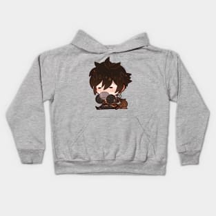 Genshin Impact Zhongli Kids Hoodie